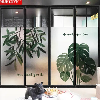 Green plant leaf pattern electrostatic frosted glass sticker bathroom balcony window door glue-free electrostatic opaque film
Green plant leaf pattern electrostatic frosted glass sticker bathroom balcony window door glue-free electrostatic opaque film