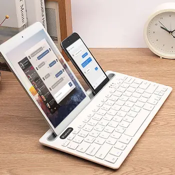 Wireless Bluetooth Lightweight Rechargeable Keyboard Cellphone Tablet Keypad B85A
Wireless Bluetooth Lightweight Rechargeable Keyboard Cellphone Tablet Keypad B85A