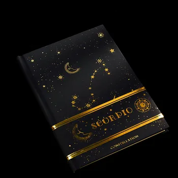 "Golden Constellation" Gilded Hard Cover Diary Beautiful Notebook White Black Papers Notepad Journal Memo Stationery Gift
"Golden Constellation" Gilded Hard Cover Diary Beautiful Notebook White Black Papers Notepad Journal Memo Stationery Gift