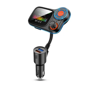 Wireless Bluetooth FM Transmitter Hands-Free Auto Kit Color Screen MP3 Player QC3.0 High Current Output Rapid Charge Accessories
Wireless Bluetooth FM Transmitter Hands-Free Auto Kit Color Screen MP3 Player QC3.0 High Current Output Rapid Charge Accessories