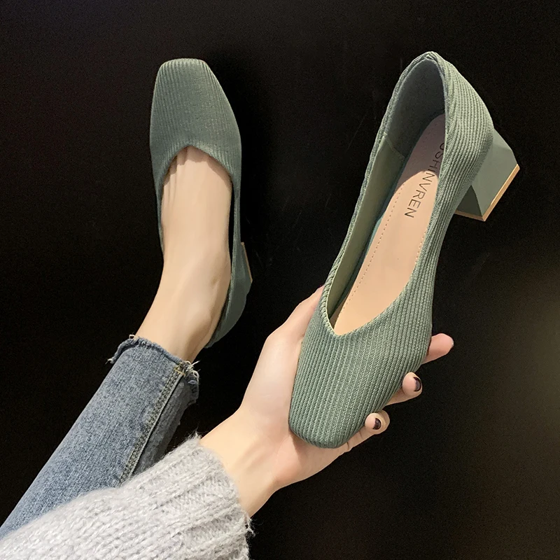 Brief Pumps Velvet Shoes Women Round Toe Chunky Sandals Beige High Heels 2020 Lace-up Shallow Mouth Slip Om Footwear Sweet
Brief Pumps Velvet Shoes Women Round Toe Chunky Sandals Beige High Heels 2020 Lace-up Shallow Mouth Slip Om Footwear Sweet