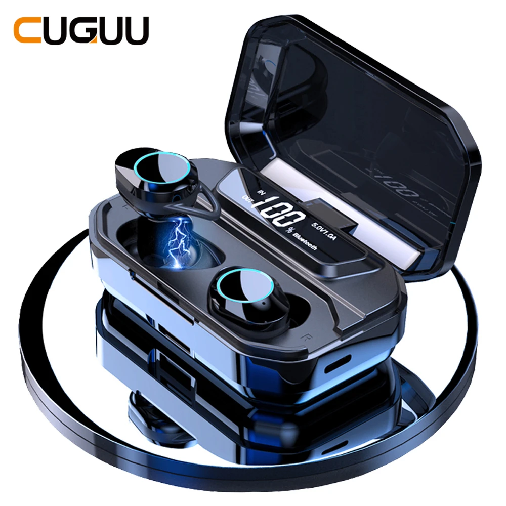TWS Wireless Earphone Bluetooth 5.0 Mini Headset Touch Control Handsfree Sport Earbuds For iPhone IPX7 Waterproof LED Earphones
TWS Wireless Earphone Bluetooth 5.0 Mini Headset Touch Control Handsfree Sport Earbuds For iPhone IPX7 Waterproof LED Earphones