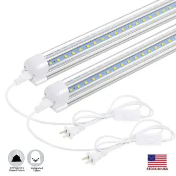 2FT T8 Integrated LED Light Tube Lamp Fixture 270 Degrees Under Cabinet Lighting Ceiling Utility Shop Light Corded Electric
2FT T8 Integrated LED Light Tube Lamp Fixture 270 Degrees Under Cabinet Lighting Ceiling Utility Shop Light Corded Electric