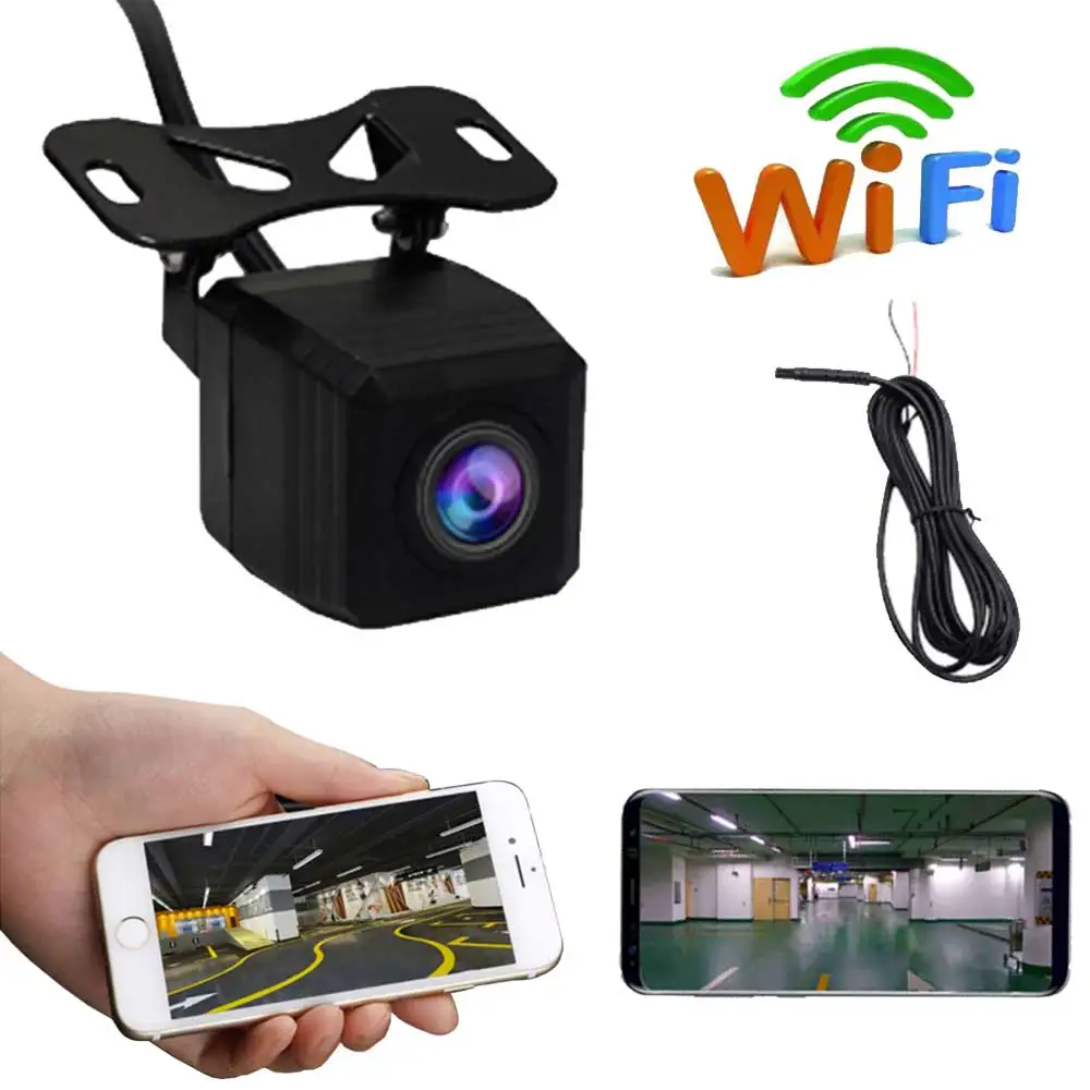 1280P Wireless Car Rear View Backup Camera WIFI Reverse Front Side View Camera Night Vision Reversing Dash Cam For IOS Android
1280P Wireless Car Rear View Backup Camera WIFI Reverse Front Side View Camera Night Vision Reversing Dash Cam For IOS Android