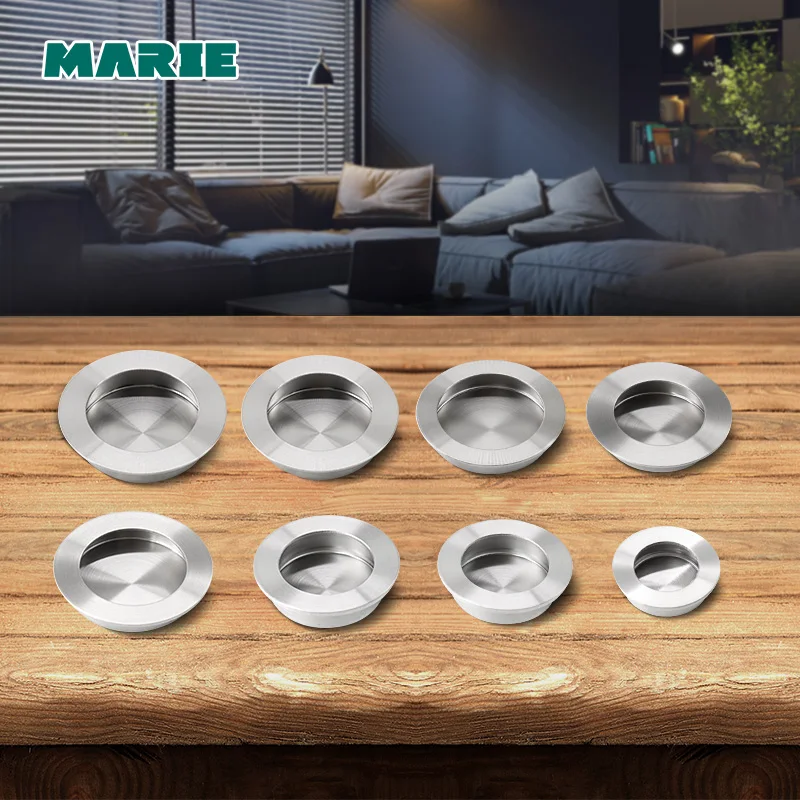 FH201 New Arrival Concealed Pull Handle Embedded Stainless Steel Hidden Round Modern Simple Drawer Cabinet Door Handles
FH201 New Arrival Concealed Pull Handle Embedded Stainless Steel Hidden Round Modern Simple Drawer Cabinet Door Handles