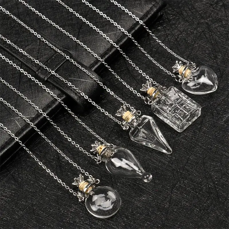 1PC Openable Water Drop Heart Steel Chain Keepsake Essential Oil Pendant Memorial Jewelry Perfume Jewellery Glaze Vial Necklace
1PC Openable Water Drop Heart Steel Chain Keepsake Essential Oil Pendant Memorial Jewelry Perfume Jewellery Glaze Vial Necklace
