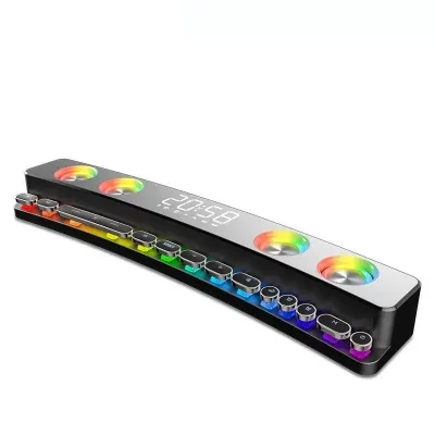 Sony Ericsson SH39 computer audio desktop notebook long multimedia gaming Bluetooth speaker game subwoofer 7 color LED lights/FM
Sony Ericsson SH39 computer audio desktop notebook long multimedia gaming Bluetooth speaker game subwoofer 7 color LED lights/FM