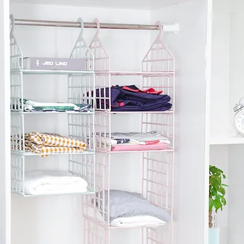 Wardrobe Hanging Bag Clothes Shelf Multi-layer Dormitory Finishing Storage Rack Wardrobe Closet Sundries Storage Box Organizer
Wardrobe Hanging Bag Clothes Shelf Multi-layer Dormitory Finishing Storage Rack Wardrobe Closet Sundries Storage Box Organizer