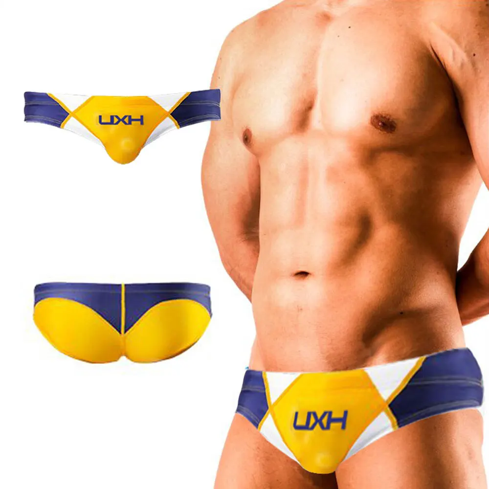 Briefs Low Waist Bathing Suit Men Swimwear String Pad Push-up Sexy Surfing Solid Soft G String Swimsuits Mens Sexy Bikini Summer
Briefs Low Waist Bathing Suit Men Swimwear String Pad Push-up Sexy Surfing Solid Soft G String Swimsuits Mens Sexy Bikini Summer