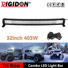 RIGIDON 7D Tri-Row 32inch 405W Curved LED Light Bar Combo Beam for Offroad Truck 4WD SUV ATV Car Driving Lights Car Fog Lamp 
RIGIDON 7D Tri-Row 32inch 405W Curved LED Light Bar Combo Beam for Offroad Truck 4WD SUV ATV Car Driving Lights Car Fog Lamp