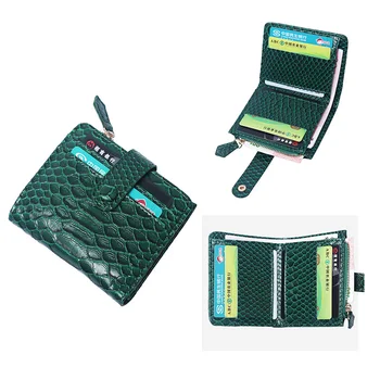Fashion New 2020 Short Wallet Snake Skin Wallet Lady Coin Purse Bag Python Card Wallet for Women
Fashion New 2020 Short Wallet Snake Skin Wallet Lady Coin Purse Bag Python Card Wallet for Women