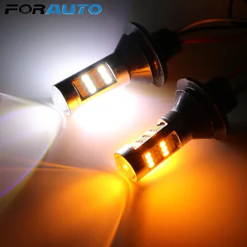 FORAUTO 2Pcs/Set Car Turn Signal Light 1156 42 LEDs Auto Lamp 2 In 1 DC 12V Car-styling Car DRL Daytime Running Lights Universal
FORAUTO 2Pcs/Set Car Turn Signal Light 1156 42 LEDs Auto Lamp 2 In 1 DC 12V Car-styling Car DRL Daytime Running Lights Universal