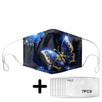 Woman Black Polyester Mask with Pretty Butterfly Print Reusable Masks on Face for Teenager Girls Anti-fog Daily Protective Cover
Woman Black Polyester Mask with Pretty Butterfly Print Reusable Masks on Face for Teenager Girls Anti-fog Daily Protective Cover