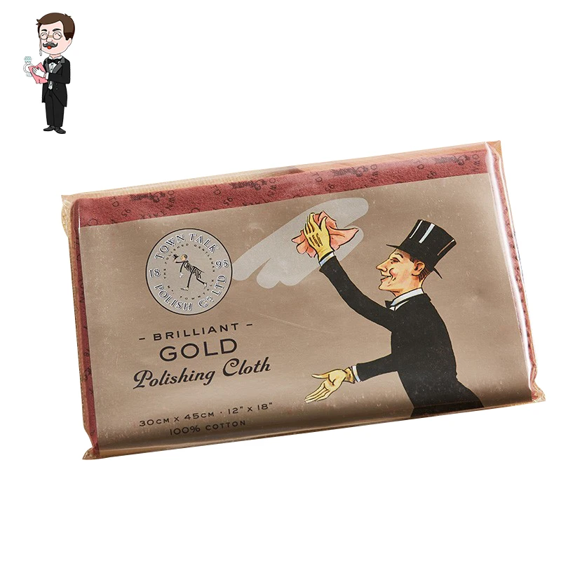 Large Rubbing Gold Cloth Decontamination Brightening Polishing Cloth Gold 18K White Gold Platinum Maintenance Cleaning Cloth
Large Rubbing Gold Cloth Decontamination Brightening Polishing Cloth Gold 18K White Gold Platinum Maintenance Cleaning Cloth