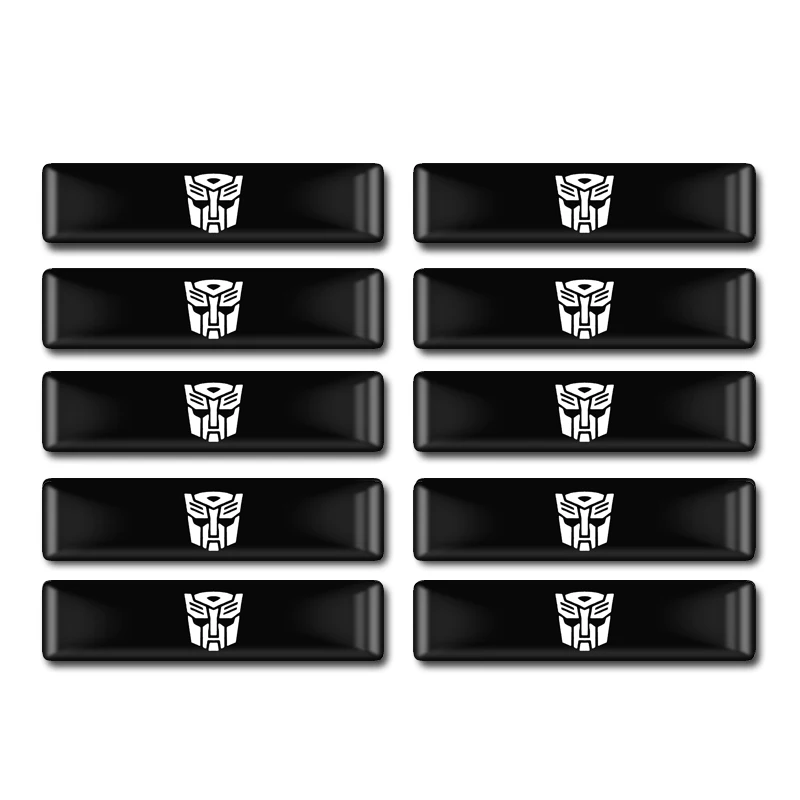 10pcs/set Car-styling Accessories Decorative Transformers Autobots Badge Steering wheel Epoxy sticker for Ford Nissan Toyota
10pcs/set Car-styling Accessories Decorative Transformers Autobots Badge Steering wheel Epoxy sticker for Ford Nissan Toyota