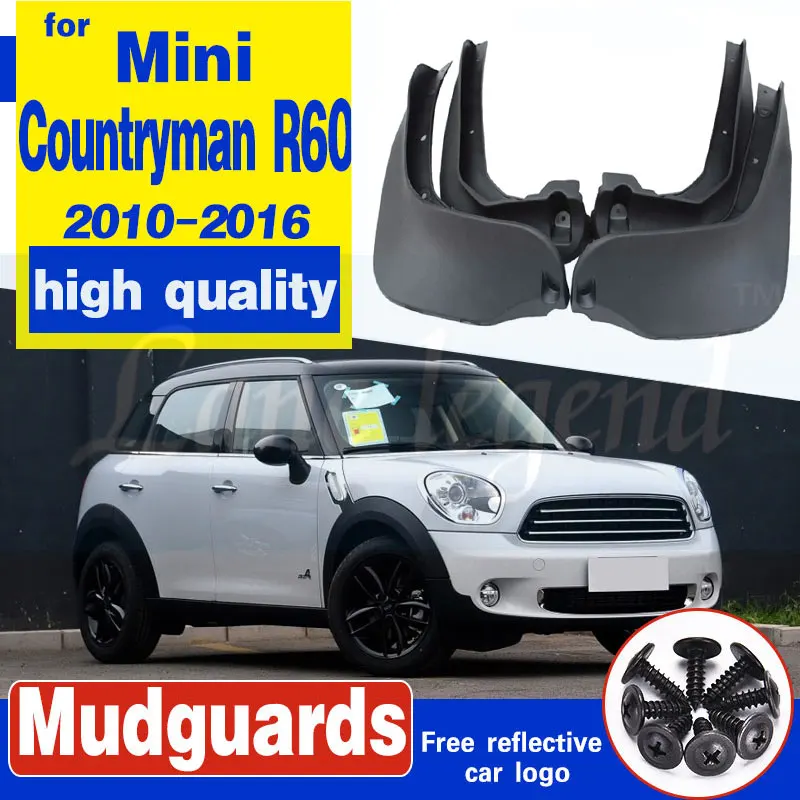 Front Rear Mud Flaps For MINI Countryman R60 2010 - 2016 Mudflaps Mud Flap Splash Guards 2011 2012 2013 2014 2015 Set Mudguards
Front Rear Mud Flaps For MINI Countryman R60 2010 - 2016 Mudflaps Mud Flap Splash Guards 2011 2012 2013 2014 2015 Set Mudguards