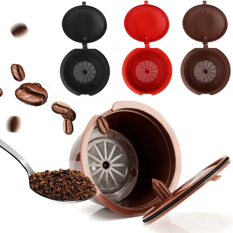 Reusable Coffee Filter Durable Coffee Capsule Refillable Cup Mini Coffee Filter Capsule Dolce K-Carafe Gusto
Reusable Coffee Filter Durable Coffee Capsule Refillable Cup Mini Coffee Filter Capsule Dolce K-Carafe Gusto