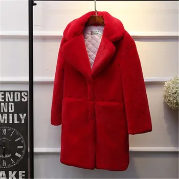 Coat Women Long Cotton Winter Faux Mink Fur Jacket Thick Plush Coat Female Hairy Overcoat Fluffy Warm Outerwear Plus Size SUN76
Coat Women Long Cotton Winter Faux Mink Fur Jacket Thick Plush Coat Female Hairy Overcoat Fluffy Warm Outerwear Plus Size SUN76