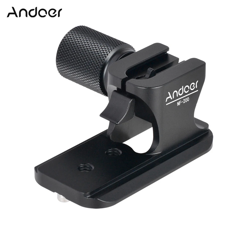 Andoer NF-200 Metal QR Quick Release Arca-Swiss Type Lens Plate CNC Processing for Nikon 70-200mm f/2.8 VR and VRII Lens
Andoer NF-200 Metal QR Quick Release Arca-Swiss Type Lens Plate CNC Processing for Nikon 70-200mm f/2.8 VR and VRII Lens