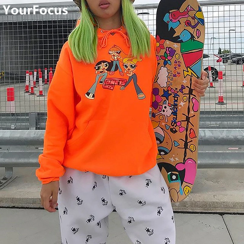 streetwear harajuku kpop kawaii friends hat hoodie fluorescent color cartoon Power Girls loose hoodies women and men
streetwear harajuku kpop kawaii friends hat hoodie fluorescent color cartoon Power Girls loose hoodies women and men