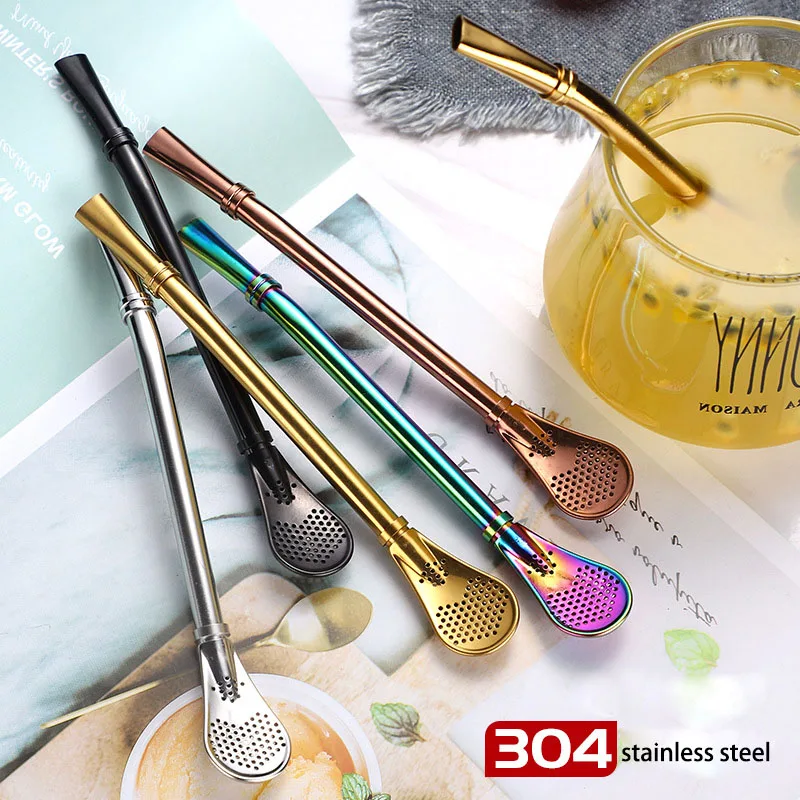 NANLINGWUREN stainless steel filter straw spoon tableware milk stirring spoon gold-plated coffee spoon beverage straw tea spoon
NANLINGWUREN stainless steel filter straw spoon tableware milk stirring spoon gold-plated coffee spoon beverage straw tea spoon