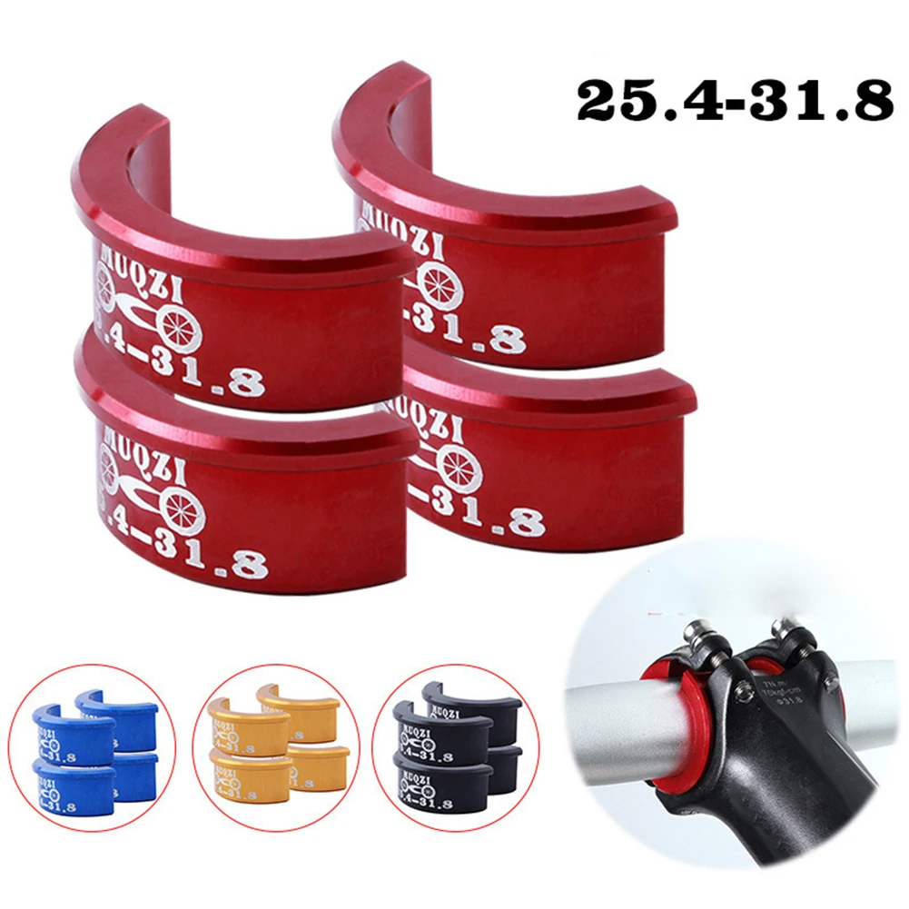 4pcs Bike Handlebar Conversion Sheet 25.4 To 31.8 mm Installation Aperture Adjust Transformer Road Bike Fixed Gear Foldable
4pcs Bike Handlebar Conversion Sheet 25.4 To 31.8 mm Installation Aperture Adjust Transformer Road Bike Fixed Gear Foldable