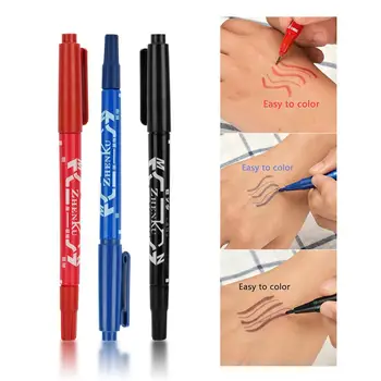 3Pcs Double Ends Temporary Ink Skin Marker Pen Fine Point Large Capacity Tattoo Supplies Body Art Tools Office School Supplies 
3Pcs Double Ends Temporary Ink Skin Marker Pen Fine Point Large Capacity Tattoo Supplies Body Art Tools Office School Supplies