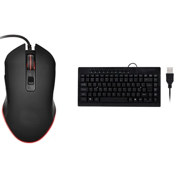 Multimedia Keyboard Wired Silent Keyboard & G70 USB Wired Gaming Mouse 6 Buttons 3200DPI Mute Optical Computer Mouse
Multimedia Keyboard Wired Silent Keyboard & G70 USB Wired Gaming Mouse 6 Buttons 3200DPI Mute Optical Computer Mouse