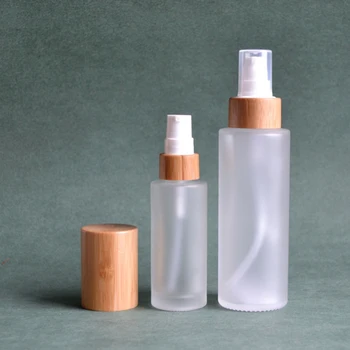 1oz 30ml matte Clear bottles with bamboo spray lid glass essential oil with pump 30cc lotion glass bottle cosmetic essential oil
1oz 30ml matte Clear bottles with bamboo spray lid glass essential oil with pump 30cc lotion glass bottle cosmetic essential oil