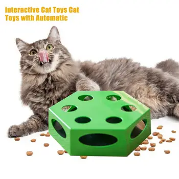 Cat Toy Automatic Hexagonal Electric Cat Rotary Table Funny Cat Box Pet Toy Supplies
Cat Toy Automatic Hexagonal Electric Cat Rotary Table Funny Cat Box Pet Toy Supplies