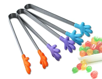 Small Palm Stainless Steel Tongs Creative Non-slip Ice Clip Mini Food Clip Silicone Sugar Clamp WB907
Small Palm Stainless Steel Tongs Creative Non-slip Ice Clip Mini Food Clip Silicone Sugar Clamp WB907