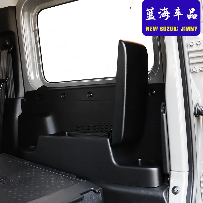 Suitable for 2019-2021 new jimny Jimny JB74 modified parts rear armrest box water cup storage rack
Suitable for 2019-2021 new jimny Jimny JB74 modified parts rear armrest box water cup storage rack