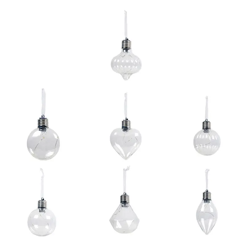 Christmas Tree Ornaments Light Bulb PET Special-shaped Ball Pendants Xmas Decor Light Bulb
Christmas Tree Ornaments Light Bulb PET Special-shaped Ball Pendants Xmas Decor Light Bulb