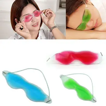 

1PC Ice Gel Eye Mask For Sleep Summer Essential Ice Cool Soothing Relieve Eye Fatigue Remove Dark Circles Eye Patch Travel Rest