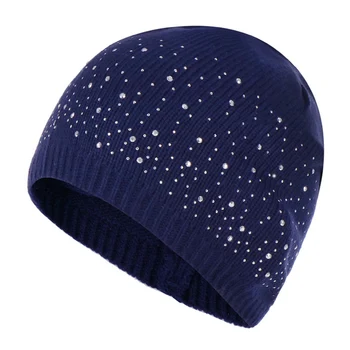 Skullies Ladies Women Beanie Leisure Casual Elegant Bonnet Soft Warm Knitted Cap Autumn Winter Diamond Decoration Stretch Solid
Skullies Ladies Women Beanie Leisure Casual Elegant Bonnet Soft Warm Knitted Cap Autumn Winter Diamond Decoration Stretch Solid