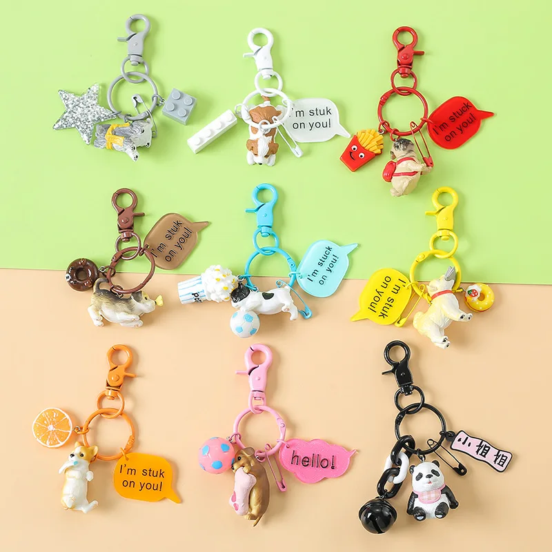 2019 Hot Lovely Resin Animal Pet Dogs Key Ring Schnauzer Welsh Corgi Keychains Gift For Woman Jewelry Key Chain For Dog Lover
2019 Hot Lovely Resin Animal Pet Dogs Key Ring Schnauzer Welsh Corgi Keychains Gift For Woman Jewelry Key Chain For Dog Lover