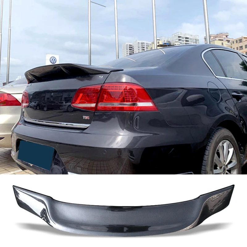 Car Trunk Spoiler Carbon Fiber FRP Auto Rear Trunk Wing R Style Refit Accessories Spoiler For Volkswagen VW Passat B7 2011-2015
Car Trunk Spoiler Carbon Fiber FRP Auto Rear Trunk Wing R Style Refit Accessories Spoiler For Volkswagen VW Passat B7 2011-2015