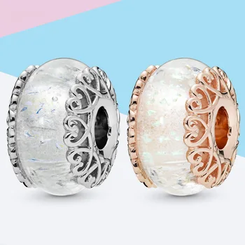 100% Authentic 925 Sterling Silver Symphony White Charms Murano Glass Beads Fit Original Pandora Charms Bracelet Jewelry
100% Authentic 925 Sterling Silver Symphony White Charms Murano Glass Beads Fit Original Pandora Charms Bracelet Jewelry