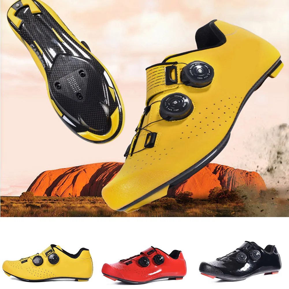Newly Quick Lace Road Bike Cycling Shoes Locking Carbon Fiber Sole Bicycle Shoe Non-slip Wear-resistant BFE88
Newly Quick Lace Road Bike Cycling Shoes Locking Carbon Fiber Sole Bicycle Shoe Non-slip Wear-resistant BFE88