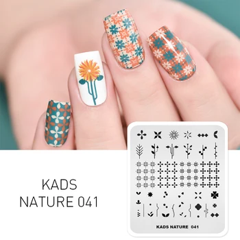 KADS Nail Stamping Plates Nature 041 Geometric Flower Pattern Nail Image Template Manicure Stencil For Nail Polish Printer Tools
KADS Nail Stamping Plates Nature 041 Geometric Flower Pattern Nail Image Template Manicure Stencil For Nail Polish Printer Tools