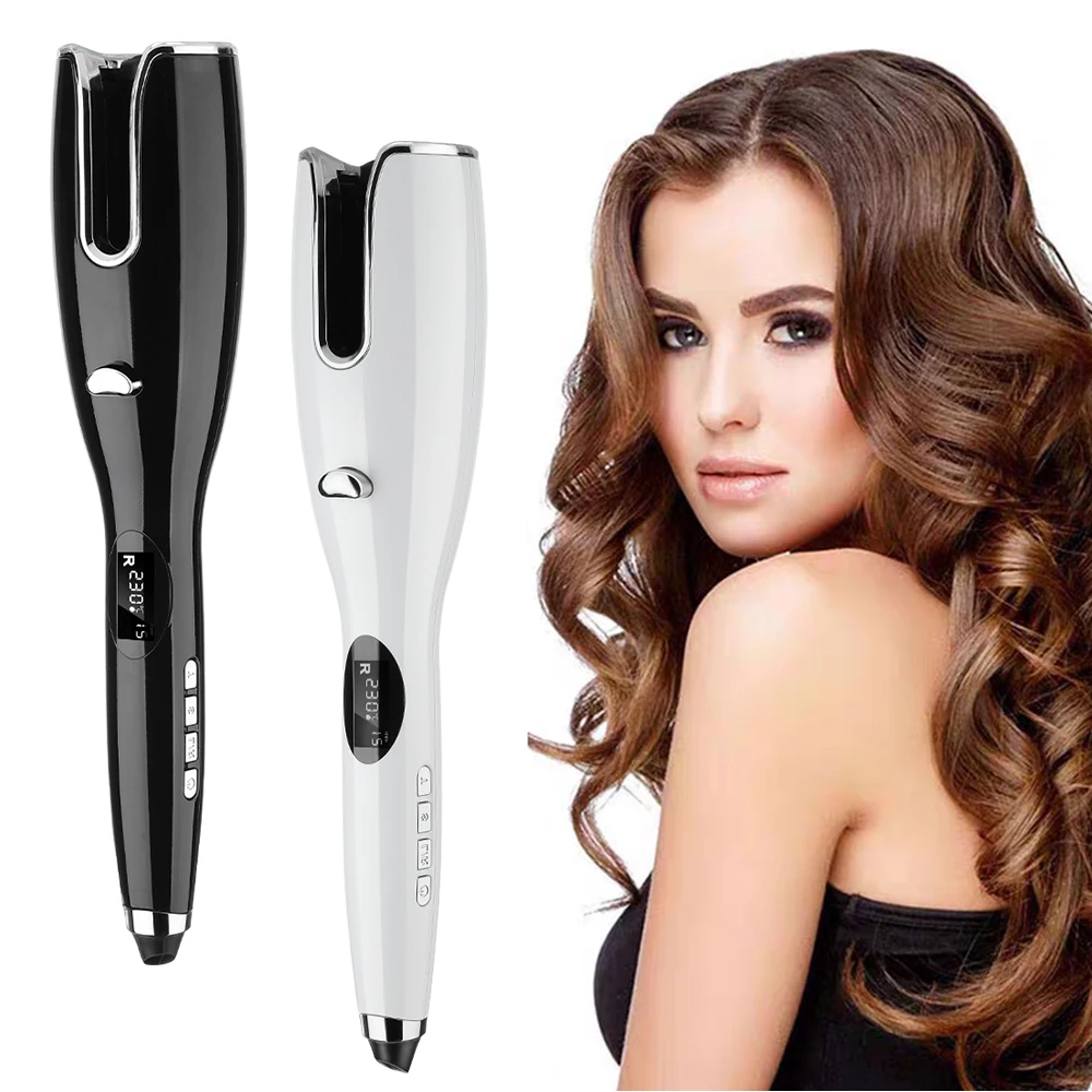 10 Modes Curling Iron Automatic Hair Curler with Tourmaline Ceramic Rotating Air Curler Heater LCD display Curler Curling Wand
10 Modes Curling Iron Automatic Hair Curler with Tourmaline Ceramic Rotating Air Curler Heater LCD display Curler Curling Wand