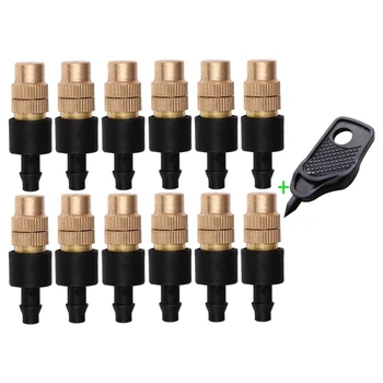 1 Set Adjustable Misting Nozzle for Gardening Sprinkle Brass Watering Sprinkler Sprayer for Irrigation System
1 Set Adjustable Misting Nozzle for Gardening Sprinkle Brass Watering Sprinkler Sprayer for Irrigation System