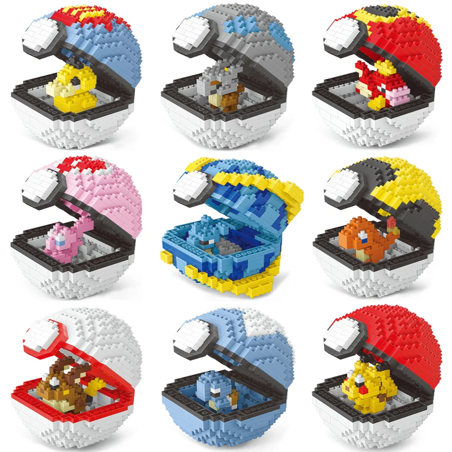 NO Compatible legoed nano Poke Balls Pikachu model building mini micro blocks diamond sets kids toys kits
NO Compatible legoed nano Poke Balls Pikachu model building mini micro blocks diamond sets kids toys kits