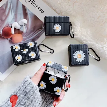 Fashion GD Daisy fragment Flower Wireless Bluetooth Earphone Case For Airpods Pro 3 2 Cute Square Suitcase Silicon Headset Cover
Fashion GD Daisy fragment Flower Wireless Bluetooth Earphone Case For Airpods Pro 3 2 Cute Square Suitcase Silicon Headset Cover