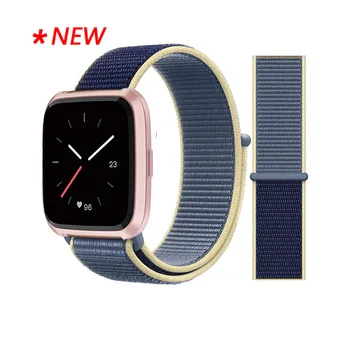 Woven Nylon Watch Sport Strap Band For Fitbit Versa 2 Lite Replacement Breathable Wrist Loopback bracelet Watchband Canvas strap
Woven Nylon Watch Sport Strap Band For Fitbit Versa 2 Lite Replacement Breathable Wrist Loopback bracelet Watchband Canvas strap