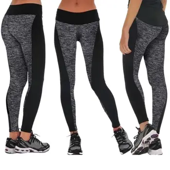New Women Sport Color Block High Waist Push Up Skinny Pants Running Leggings
New Women Sport Color Block High Waist Push Up Skinny Pants Running Leggings