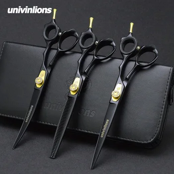 7" Pet Dog Gromming Scissors Kit Pet Cutting Scissors for Dog Animails Cat Straight & Thinning & Curved Scissors Stainless Steel
7" Pet Dog Gromming Scissors Kit Pet Cutting Scissors for Dog Animails Cat Straight & Thinning & Curved Scissors Stainless Steel