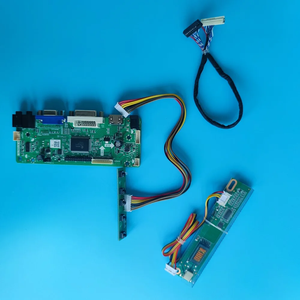 Комплект LQ154M1LW02/LQ154M1LW02A плата контроллера дисплея драйвера VGA 1920X1200 1 лампы LVDS DVI