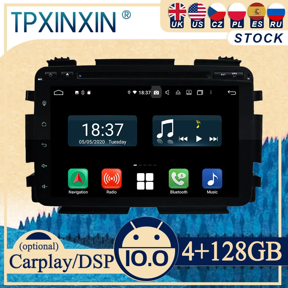 PX6 For Honda HRV VEZEL 2015-2020 Android10 Carplay Radio Player Car GPS Navigation Head Unit Car Stereo WIFI DSP BT
PX6 For Honda HRV VEZEL 2015-2020 Android10 Carplay Radio Player Car GPS Navigation Head Unit Car Stereo WIFI DSP BT
