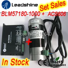 Set Sales GENUINE Leadshine BLM57180 (square flange) servo motor and ACS606 Servo Drive and encoder cable and RS232 tuning cable
Set Sales GENUINE Leadshine BLM57180 (square flange) servo motor and ACS606 Servo Drive and encoder cable and RS232 tuning cable